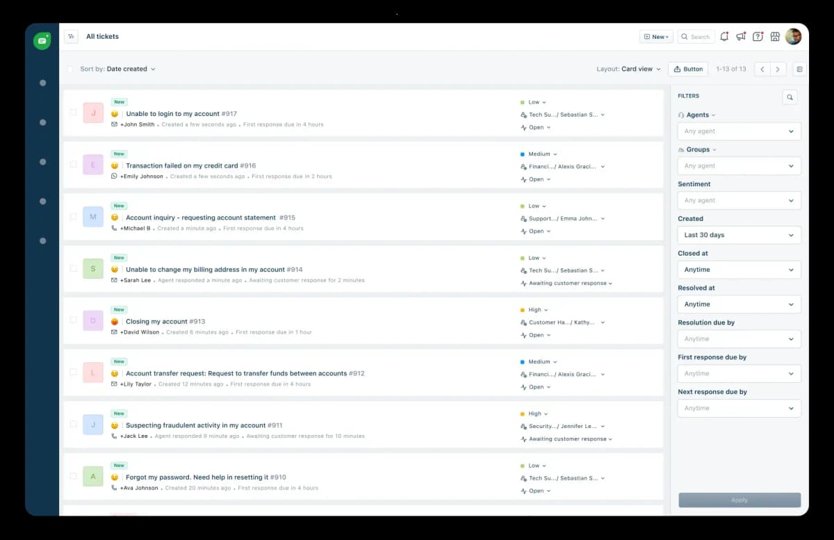 Unified Agent Workspace – all context in one place