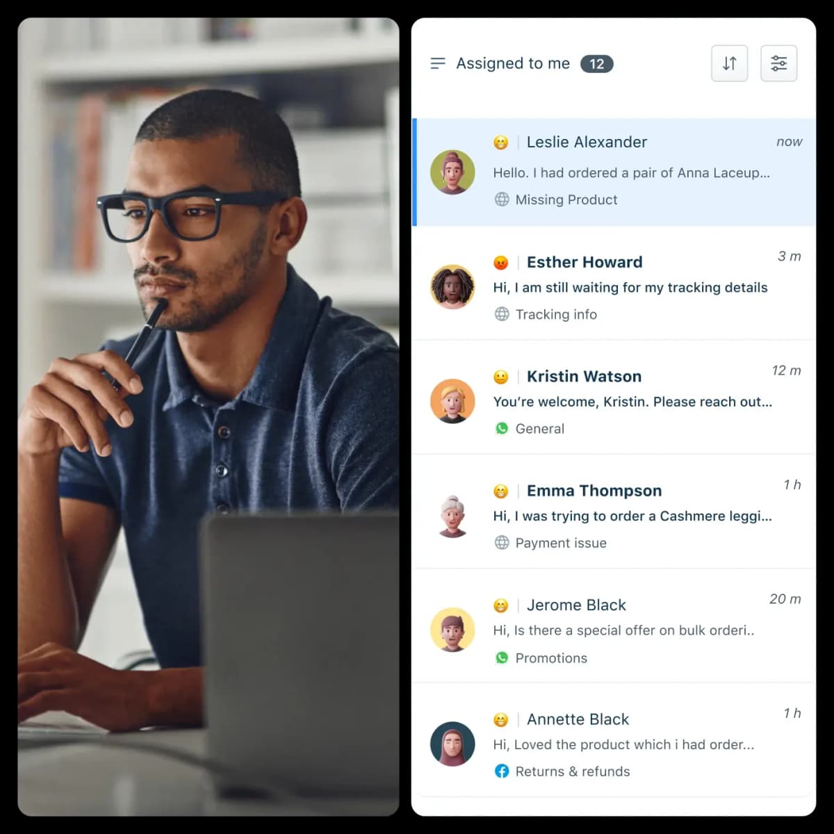AI-powered omnichannel for modern customer service