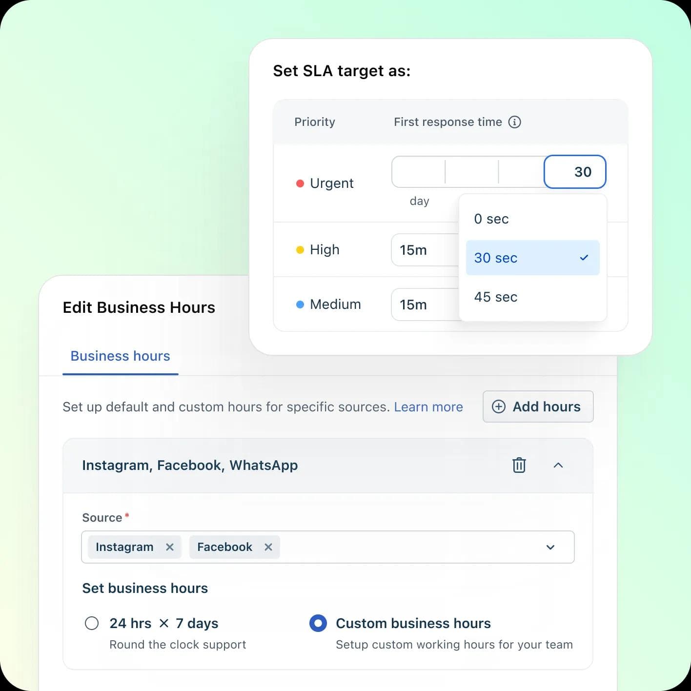 Scale easily, whether you're a support team of 10 or 500