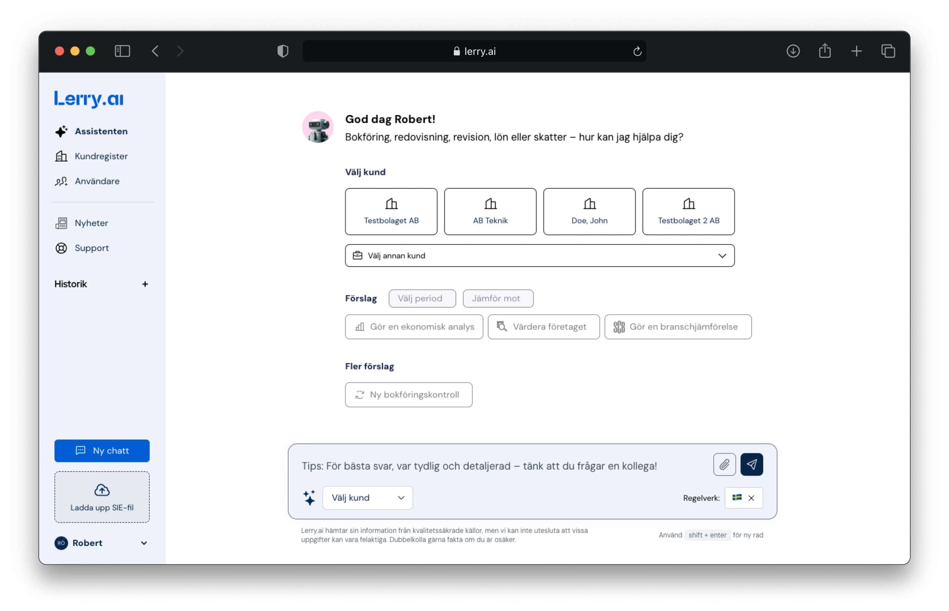 AI-automatiserat arbete för moderna redovisningskonsulter
