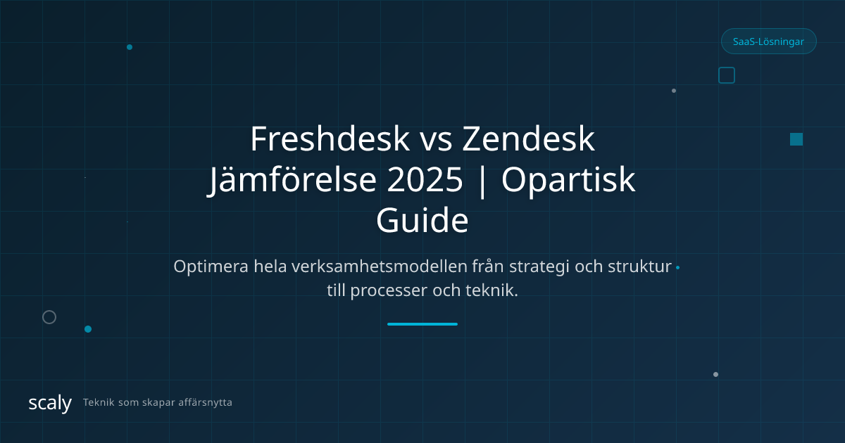 Freshdesk vs Zendesk, vad passar bäst för ert företag?